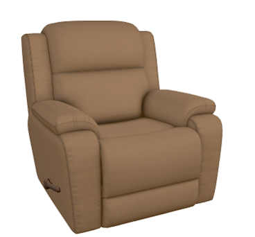 Dorian Manual Swivel Rocker Recliner (i-Rivers Camel)