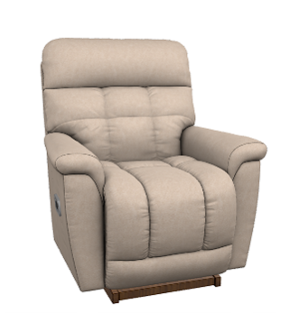 Fulton Power Rocker Recliner w/ Headtilt & Lumbar (Tennant Ceramic)