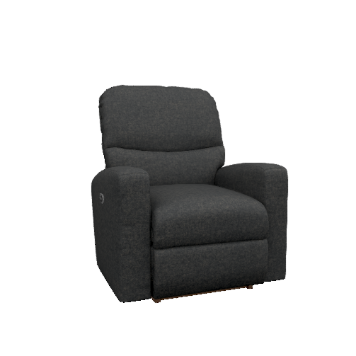 Sherman Power Rocker Recliner (Axe Midnight)
