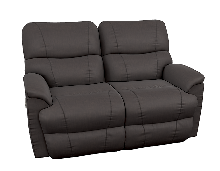 Trouper Power Reclining Loveseat w/ Headtilt and Lumbar (Intermingle Walnut)