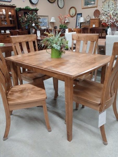 Chelsea Leg Table (Medium Walnut)