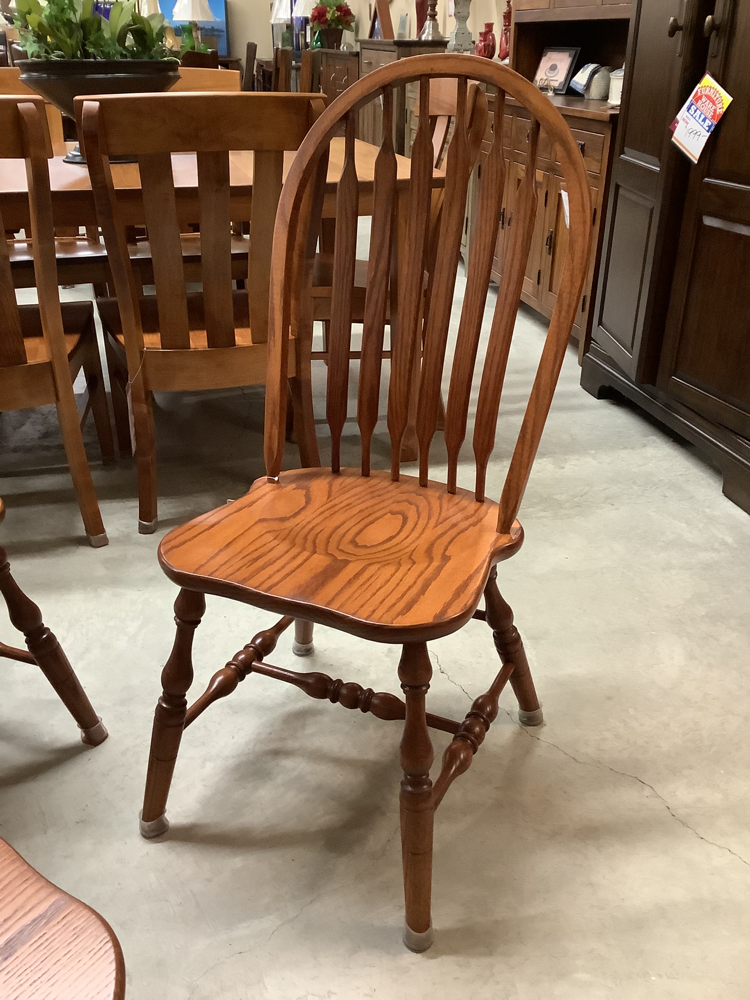 Bent Paddle Side Chair (Oak)