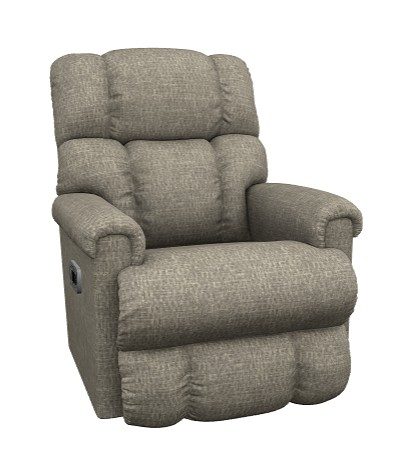 Pinnacle Power Rocking Recliner w/Tilt Headrest & Lumbar (i-Saxton Marble)