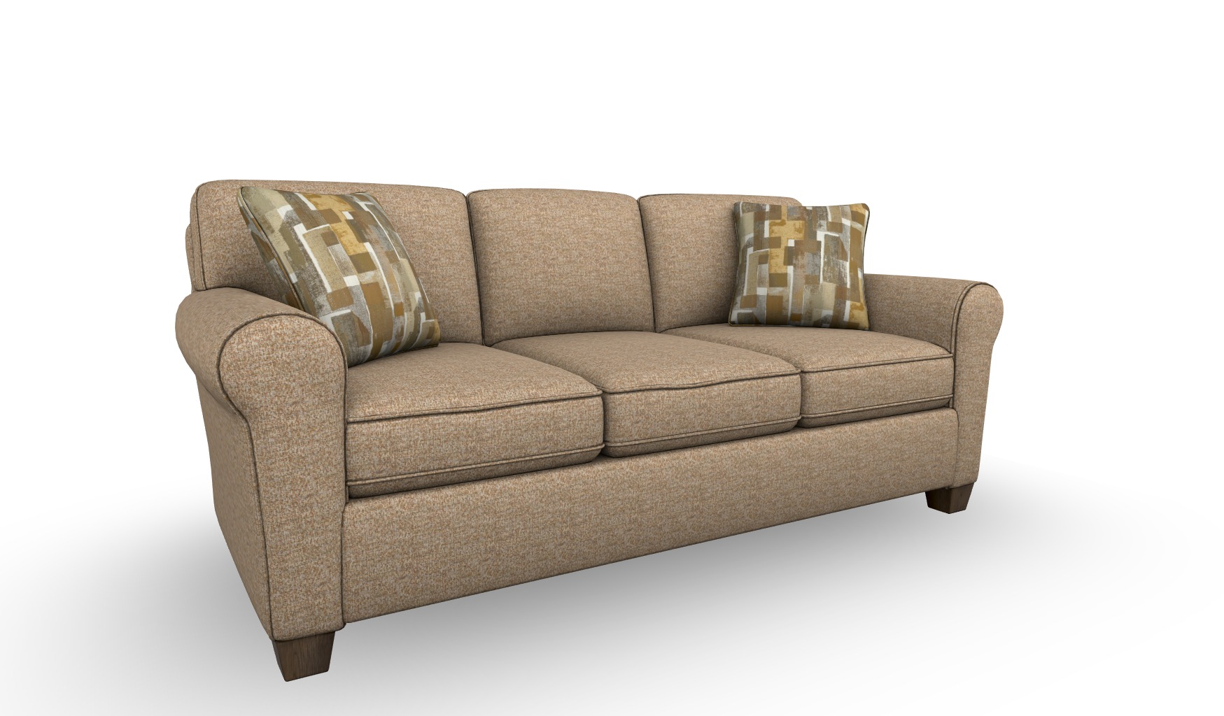 Annabel Stationary Sofa (Mushroom)