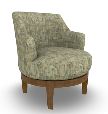 Ronan Swivel Barrel Chair (Pebble)